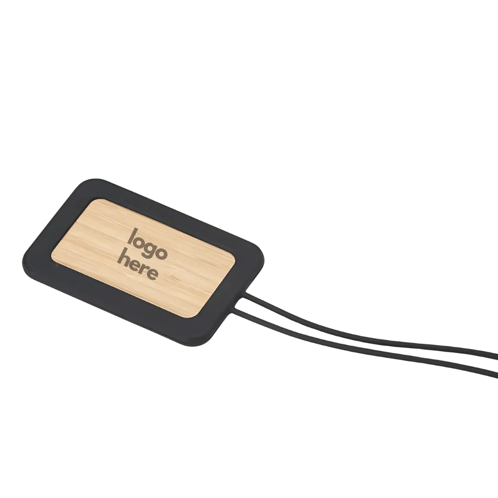 Wooden Luggage Tag